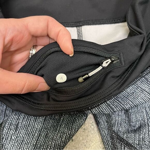 Lululemon Run: Inspire Crop II All Luxtreme Womens Cropped Leggings Athletic 4 - Picture 10 of 10